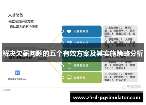 解决欠薪问题的五个有效方案及其实施策略分析 解决欠薪问题的五个有效方案及其实施策略分析